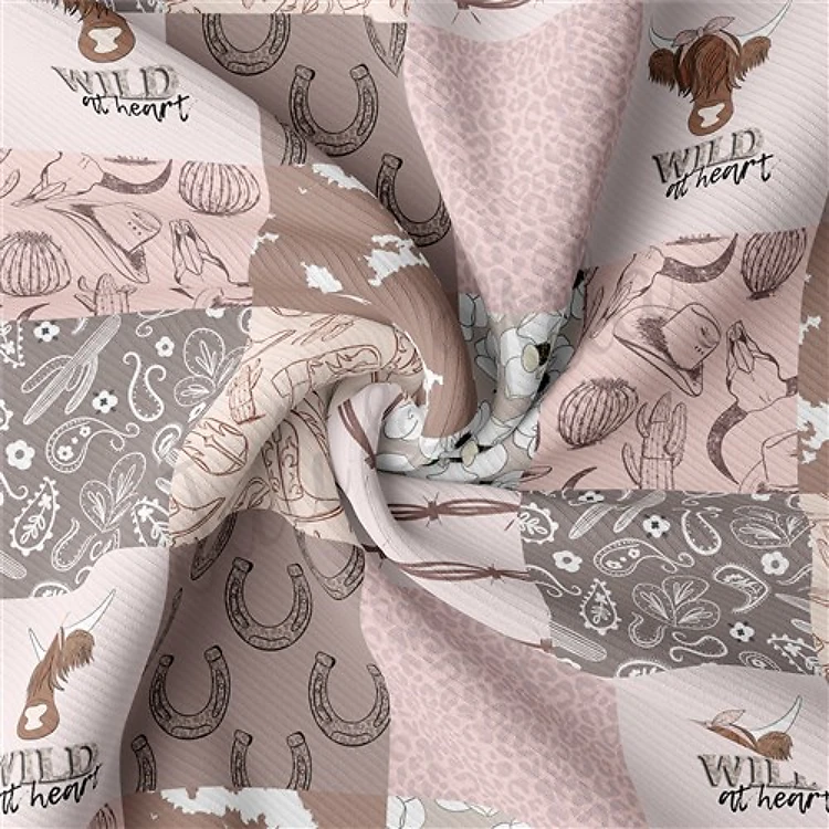 Rib Knit Fabric by Yard, RBK1644 & Get a Free $89.99 Embroidery Bundle