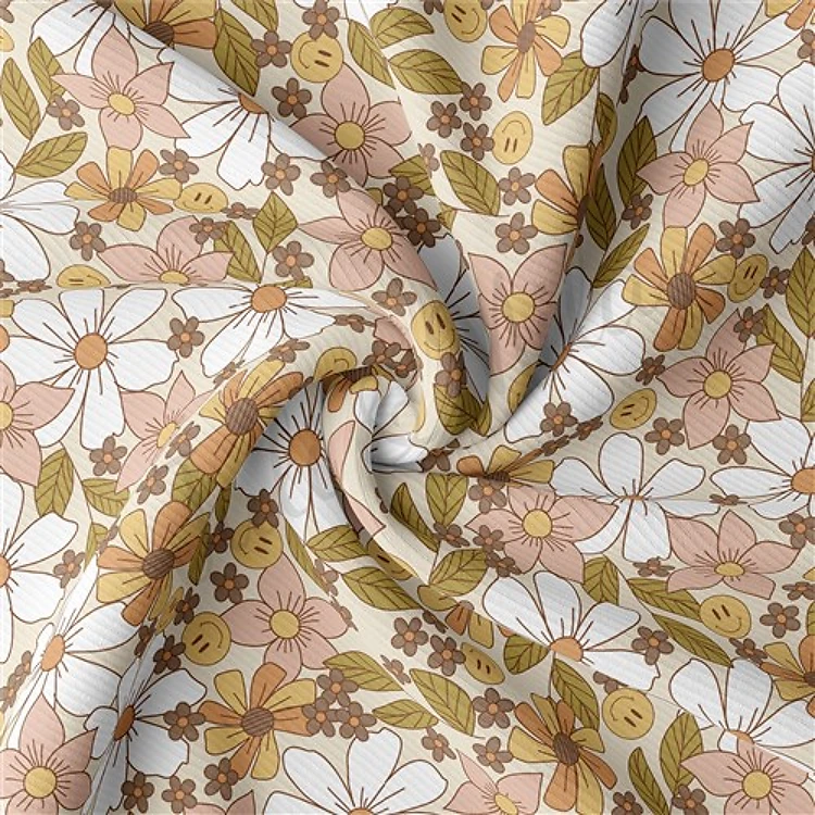 Rib Knit Fabric by Yard, RBK109 & Get a Free $89.99 Embroidery Bundle