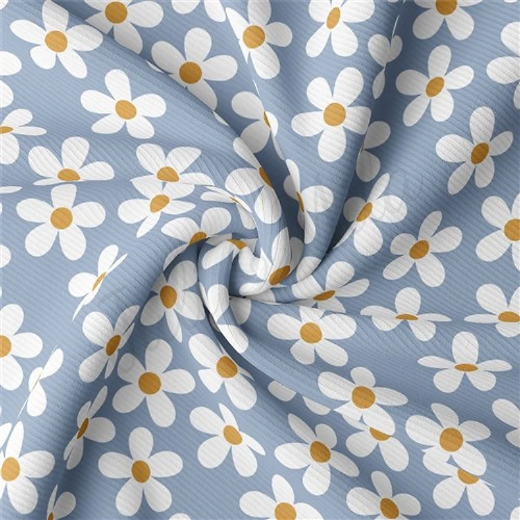 Easter Rib Knit Fabric by Yard, RBK2001 & Get a Free $89.99 Embroidery Bundle