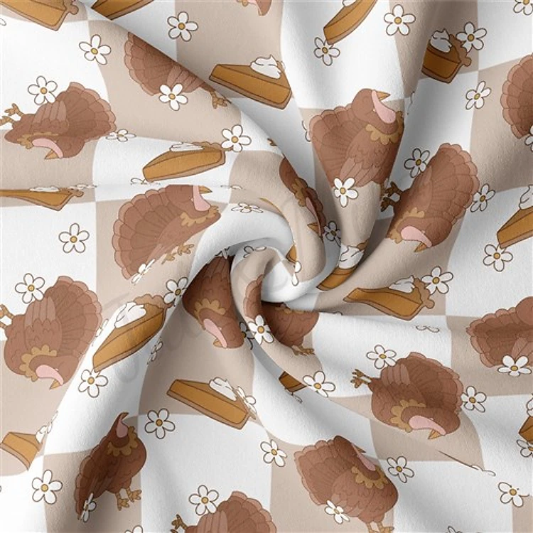 Double Brushed Polyester Fabric Jersey Stretchy Soft Polyester Stretch Fabric