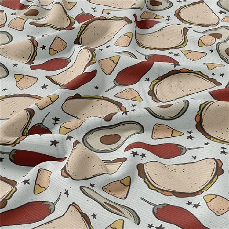 Rib Knit Fabric by Yard, AA1846 & Get a Free $89.99 Embroidery Bundle