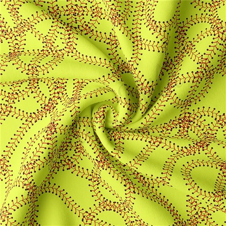 Softball Double Brushed Polyester Fabric Jersey Stretchy Soft Polyester Stretch Fabric