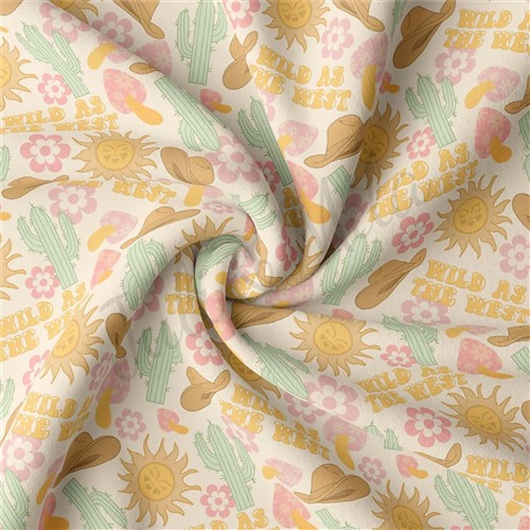 Double Brushed Polyester Fabric Jersey Stretchy Soft Polyester Stretch Fabric