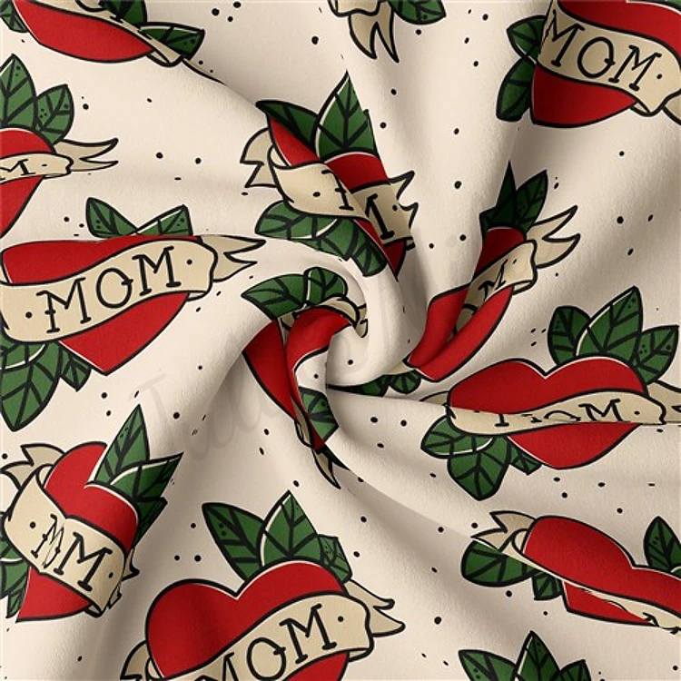 Double Brushed Polyester Fabric Jersey Stretchy Soft Polyester Stretch Fabric