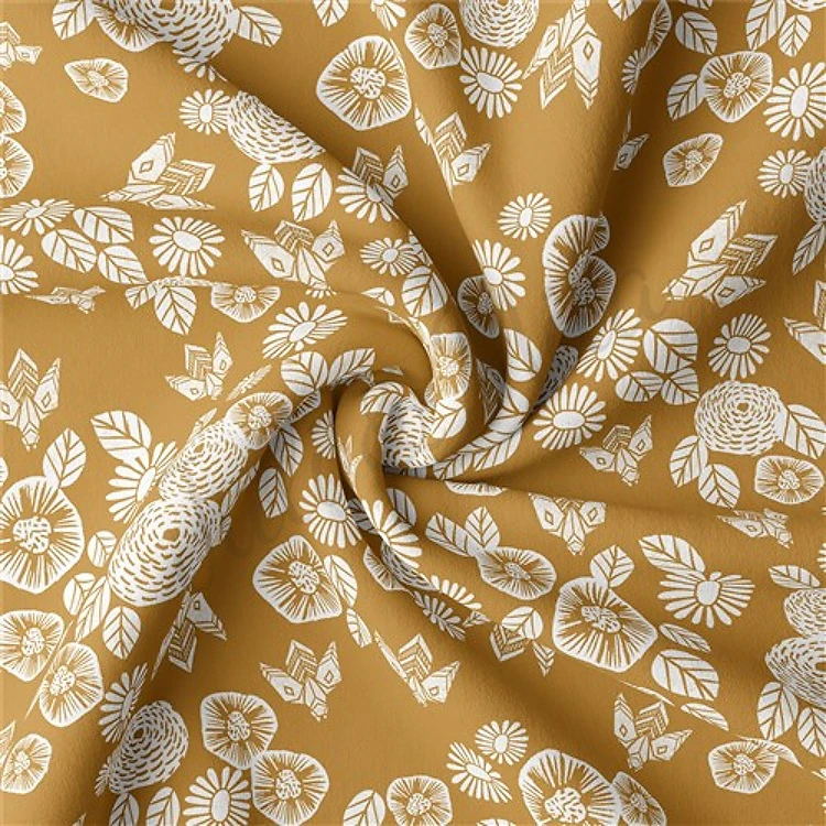 Double Brushed Polyester Fabric Jersey Stretchy Soft Polyester Stretch Fabric