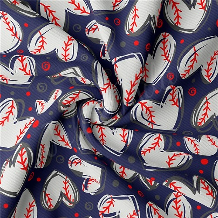 Baseball Rib Knit Fabric, RBK1555 & Get a Free $89.99 Embroidery Bundle