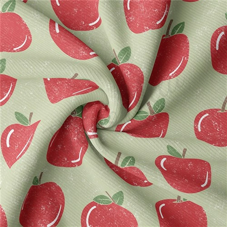 Back to School Rib Knit Fabric, RBK1548 & Get a Free $89.99 Embroidery Bundle