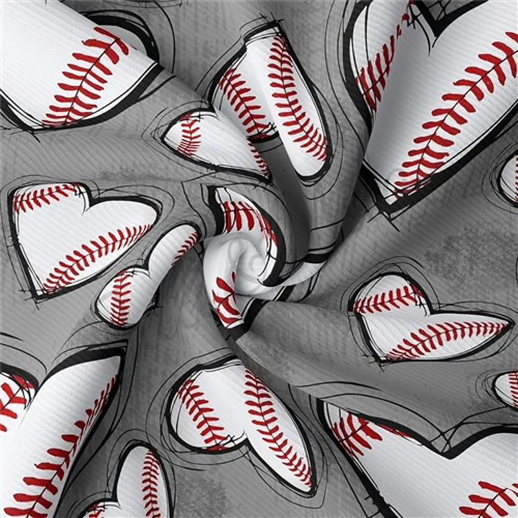 Baseball Rib Knit Fabric, RBK1552 & Get a Free $89.99 Embroidery Bundle