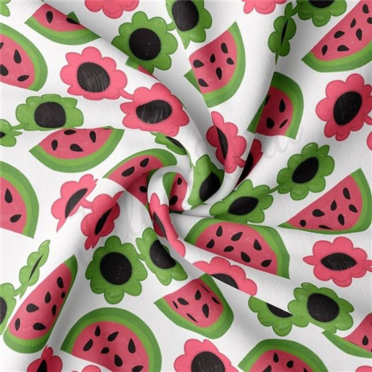 Summer Double Brushed Polyester Fabric Jersey Stretchy Soft Polyester Stretch Fabric