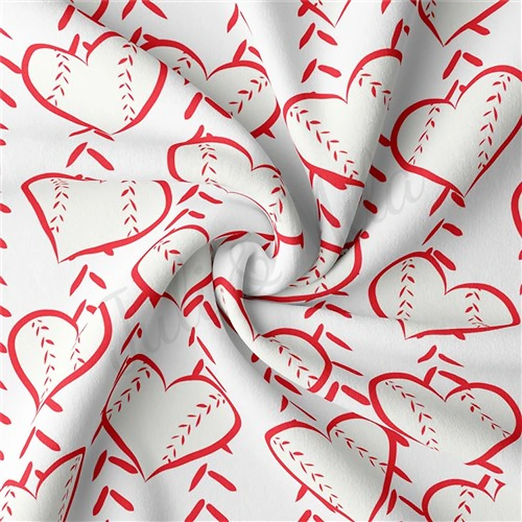 Baseball Double Brushed Polyester Fabric Jersey Stretchy Soft Polyester Stretch Fabric