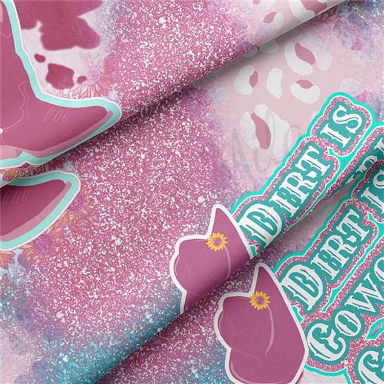 Dirt is Cowgirl Glitter DBP Fabric, DBP1571 & Get a Free $89.99 Embroidery Bundle