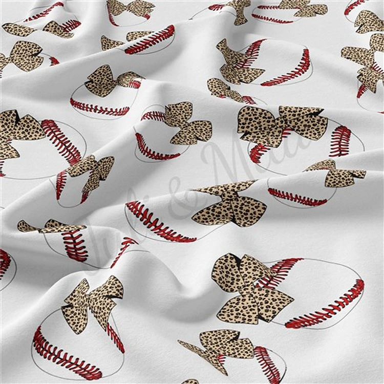 Baseball Double Brushed Polyester Fabric Jersey Stretchy Soft Polyester Stretch Fabric