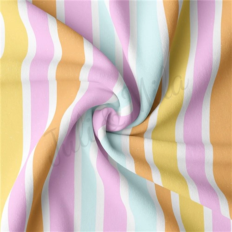 Double Brushed Polyester Fabric Jersey Stretchy Soft Polyester Stretch Fabric