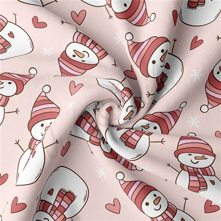 Double Brushed Polyester Fabric Jersey Stretchy Soft Polyester Stretch Fabric