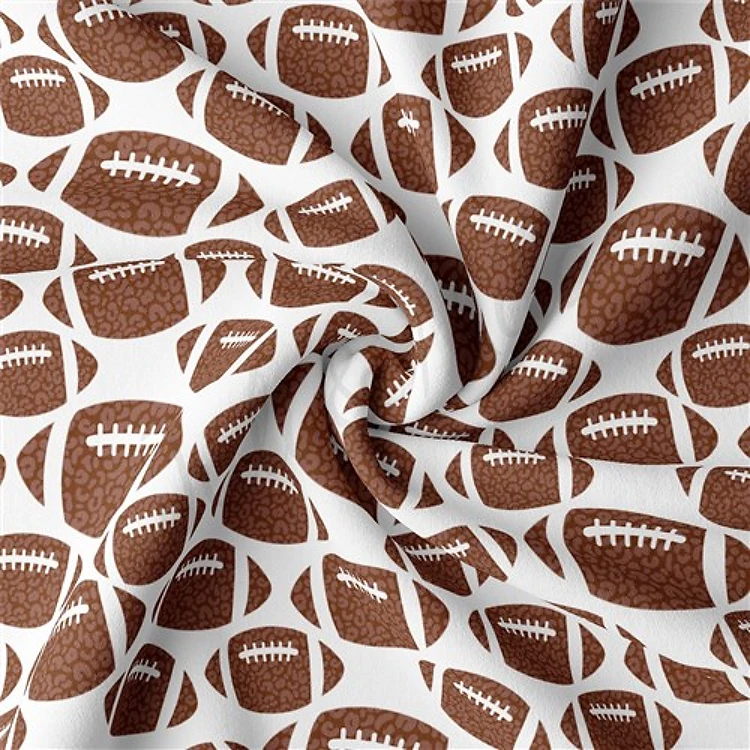 Football Double Brushed Polyester Fabric Jersey Stretchy Soft Polyester Stretch Fabric
