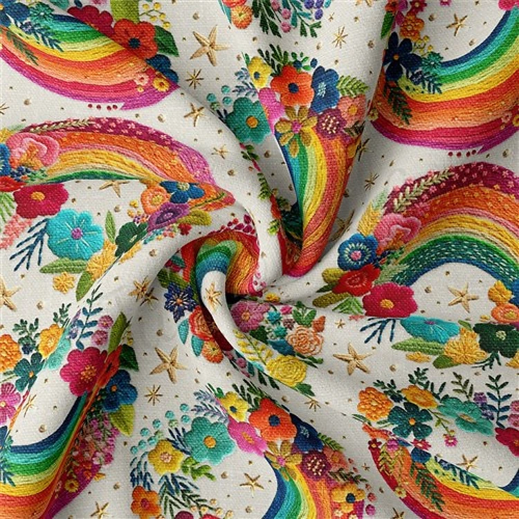 Embroidery Double Brushed Polyester Fabric Jersey Stretchy Soft Polyester Stretch Fabric