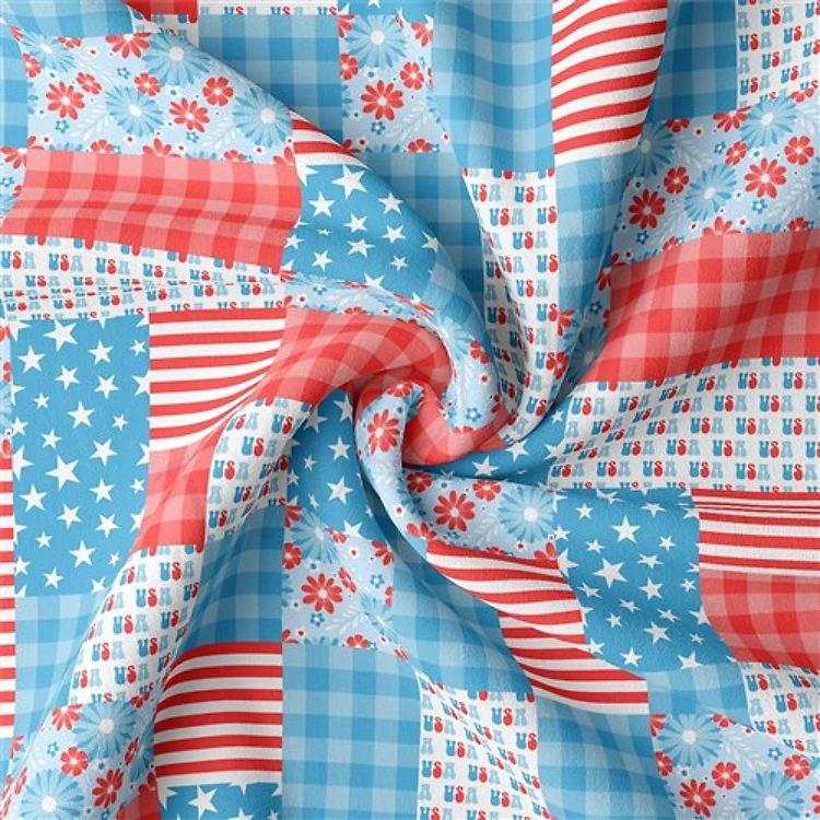 4th of July Patriotic DBP Fabric, DBP2079 & Get a Free $89.99 Embroidery Bundle