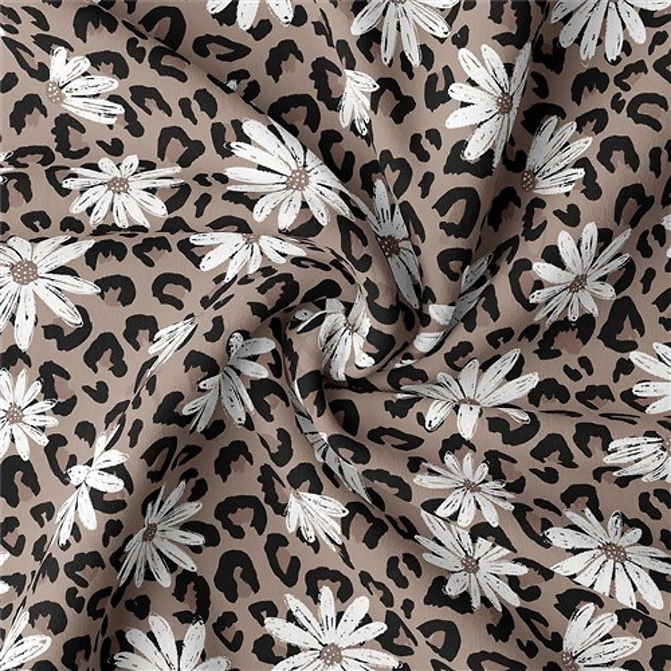 Double Brushed Polyester Fabric Jersey Stretchy Soft Polyester Stretch Fabric