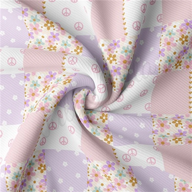 Easter Rib Knit Fabric, RBK2049 & Get a Free $89.99 Embroidery Bundle