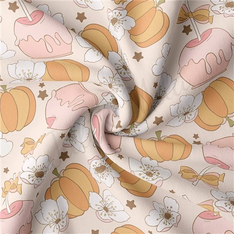 Double Brushed Polyester Fabric Jersey Stretchy Soft Polyester Stretch Fabric