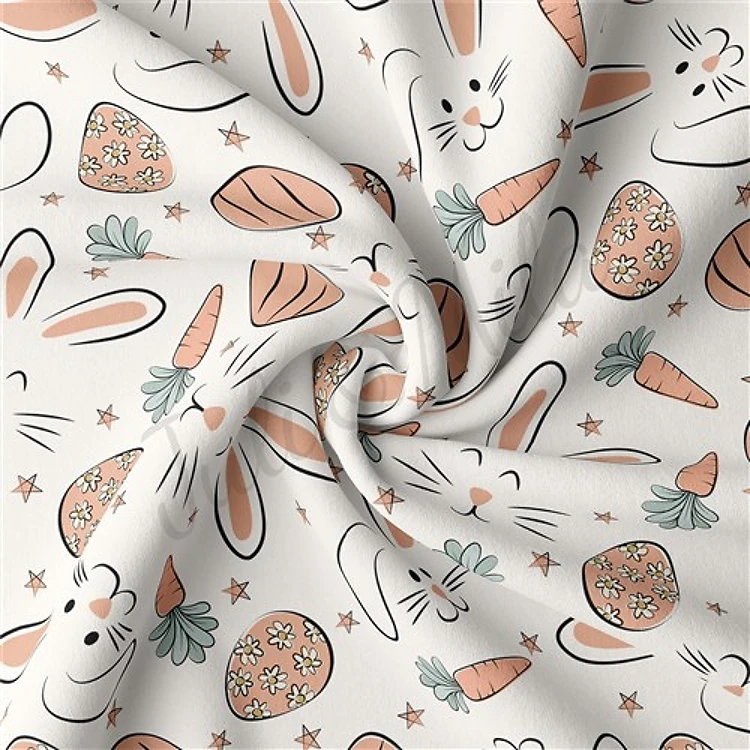 Double Brushed Polyester Fabric Jersey Stretchy Soft Polyester Stretch Fabric