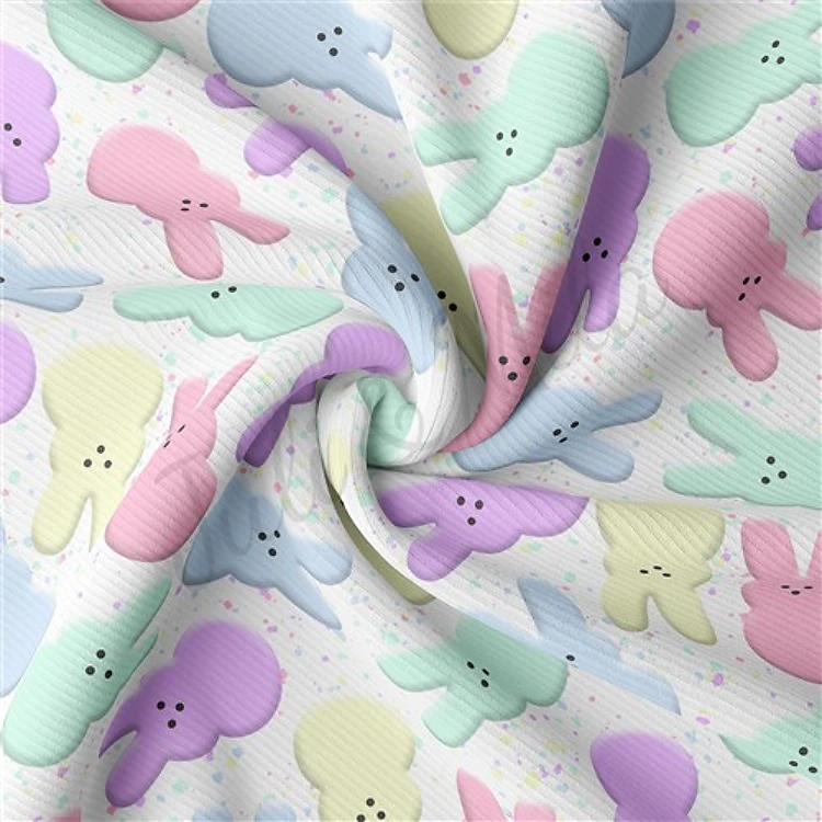 Rib Knit Fabric, RBKEaster76 & Get a Free $89.99 Embroidery Bundle