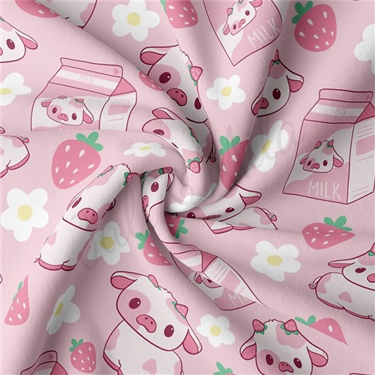 Double Brushed Polyester Fabric Jersey Stretchy Soft Polyester Stretch Fabric