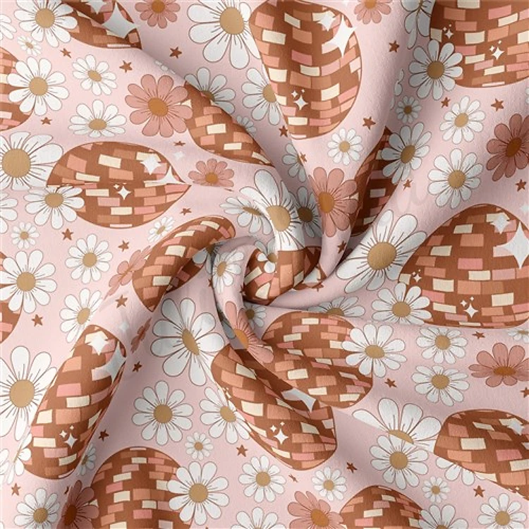 Double Brushed Polyester Fabric Jersey Stretchy Soft Polyester Stretch Fabric