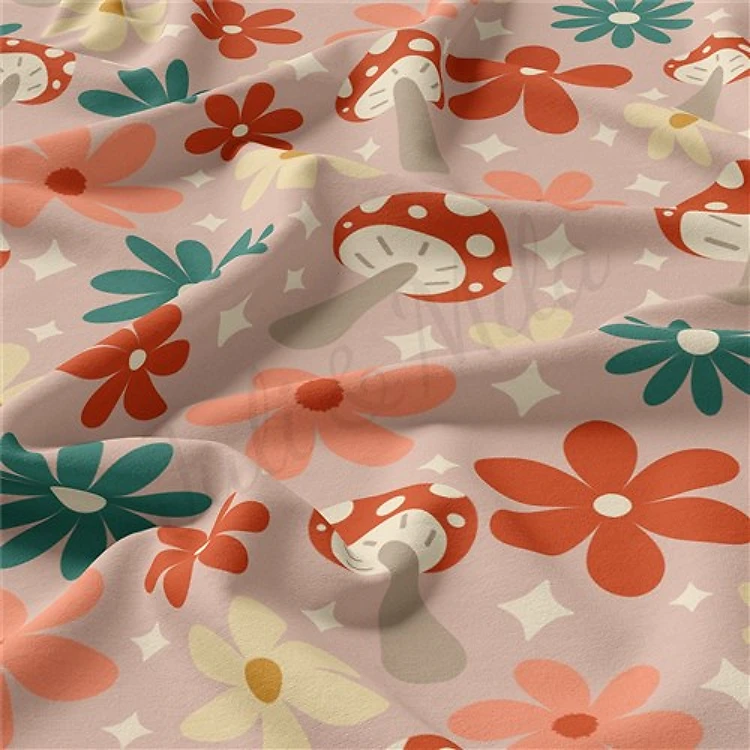 Double Brushed Polyester Fabric Jersey Stretchy Soft Polyester Stretch Fabric