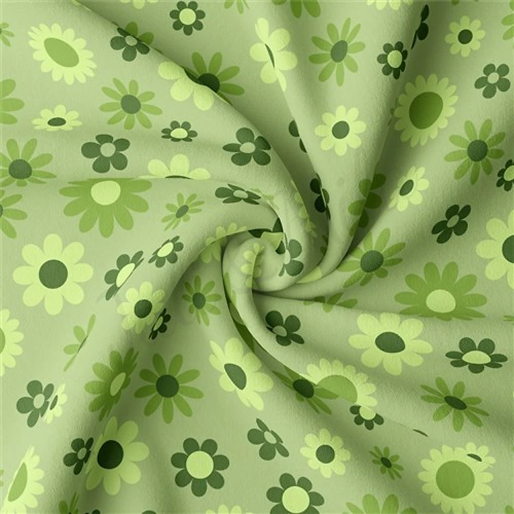 St. Patrick's Day Double Brushed Polyester Fabric Jersey Stretchy Soft Polyester Stretch Fabric