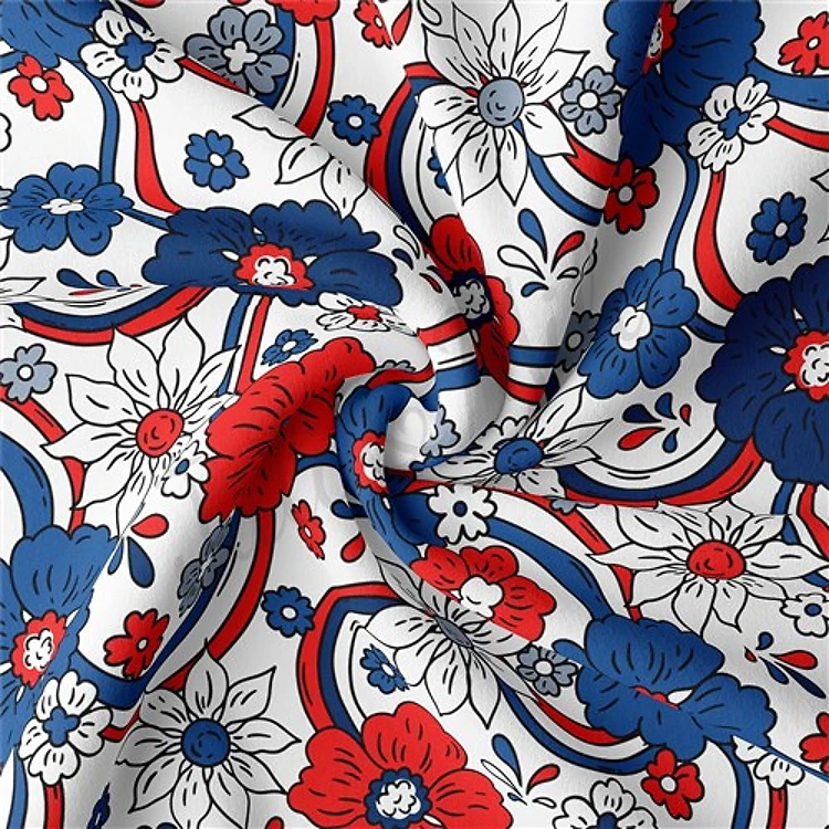 Double Brushed Polyester Fabric Jersey Stretchy Soft Polyester Stretch Fabric
