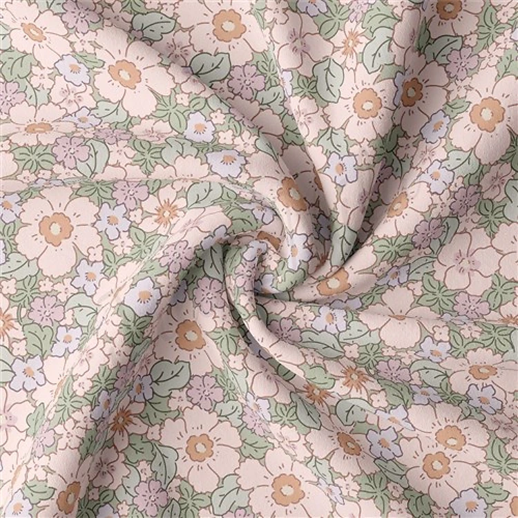 Easter Double Brushed Polyester Fabric Jersey Stretchy Soft Polyester Stretch Fabric