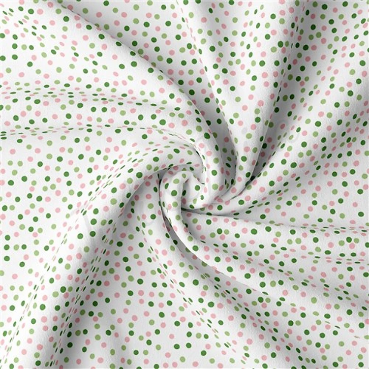 Double Brushed Polyester Fabric Jersey Stretchy Soft Polyester Stretch Fabric