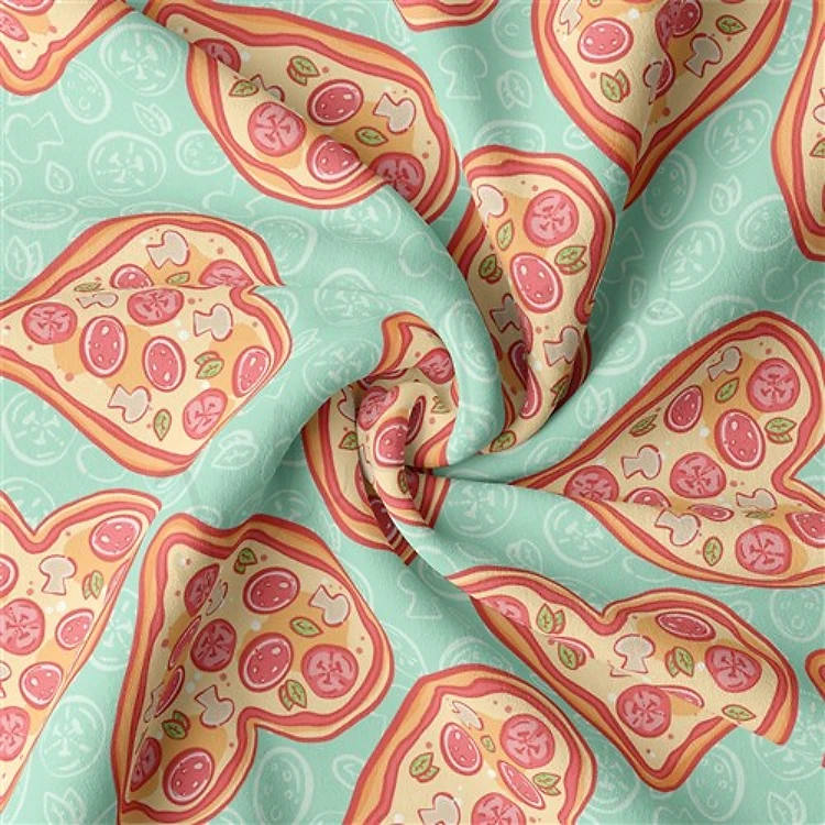 Double Brushed Polyester Fabric Jersey Stretchy Soft Polyester Stretch Fabric
