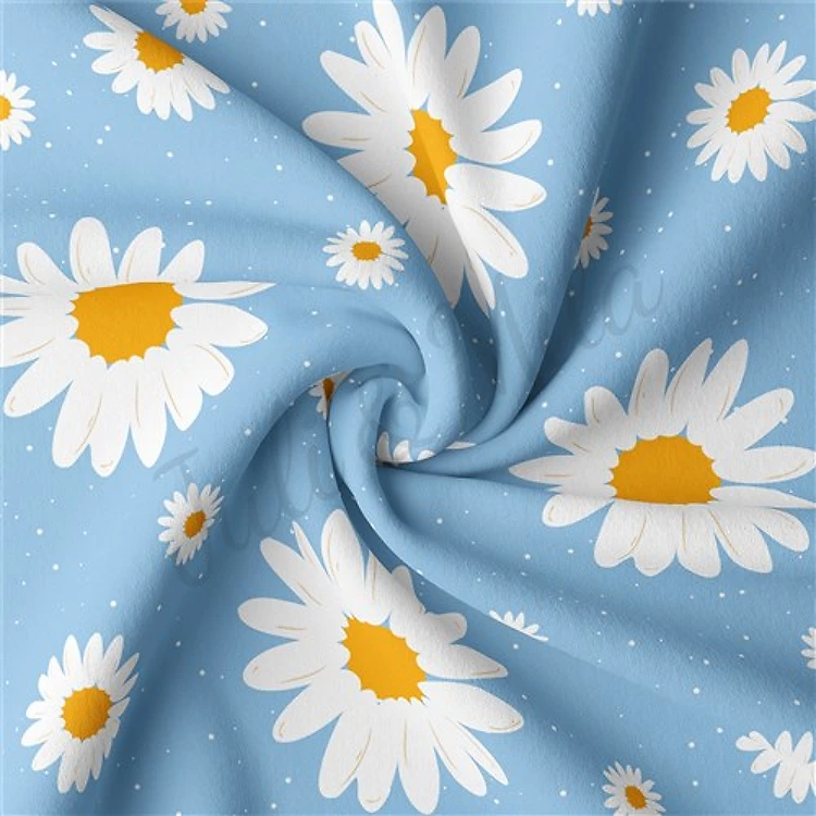 Double Brushed Polyester Fabric Jersey Stretchy Soft Polyester Stretch Fabric