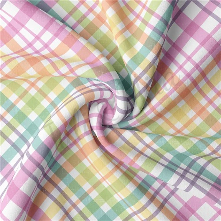 Double Brushed Polyester Fabric Jersey Stretchy Soft Polyester Stretch Fabric