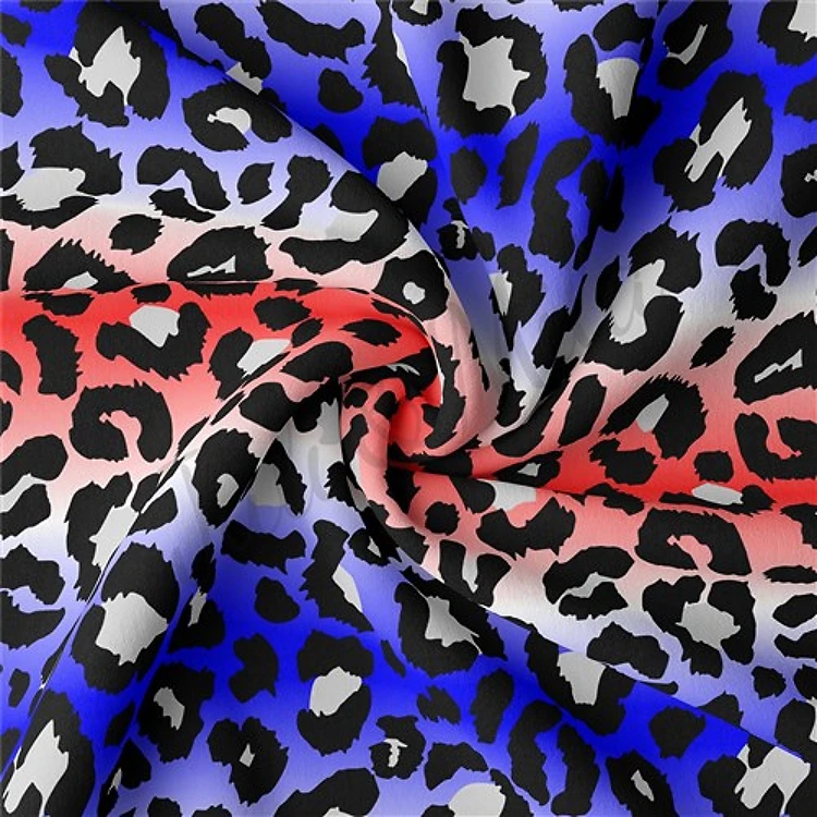 4th of July Patriotic Double Brushed Polyester Fabric Jersey Stretchy Soft Polyester Stretch Fabric