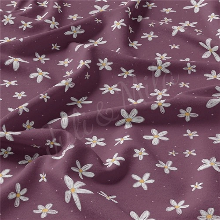 Double Brushed Polyester Fabric Jersey Stretchy Soft Polyester Stretch Fabric