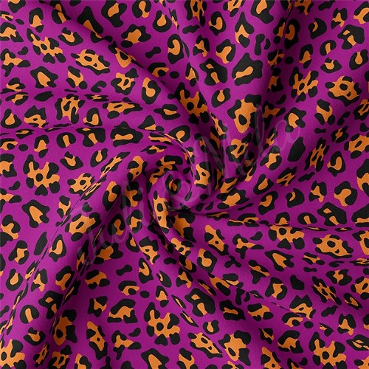 Double Brushed Polyester Fabric Jersey Stretchy Soft Polyester Stretch Fabric