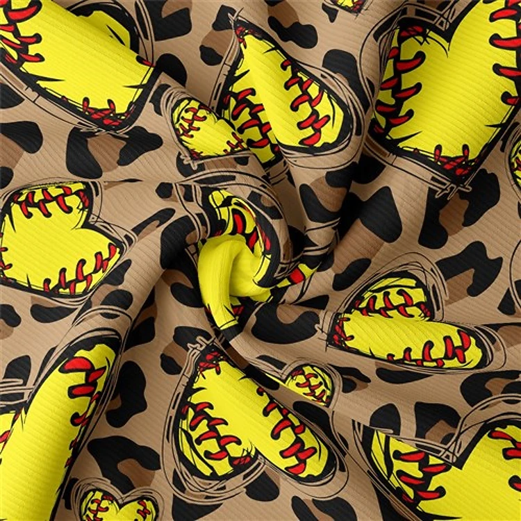 Softball Rib Knit Fabric, RBK1993 & Get a Free $89.99 Embroidery Bundle