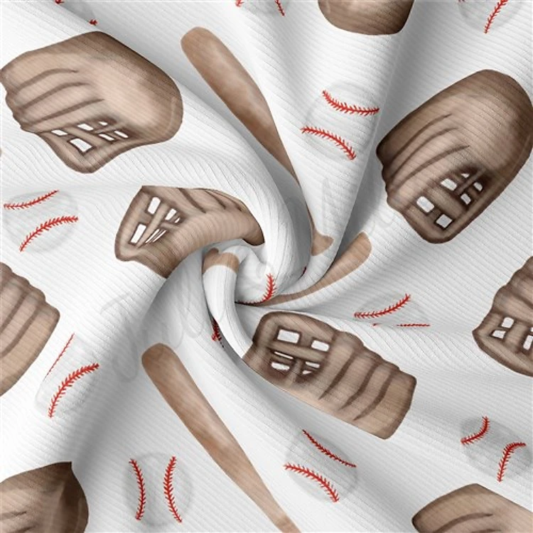 Baseball Rib Knit Fabric, RBK1997 & Get a Free $89.99 Embroidery Bundle