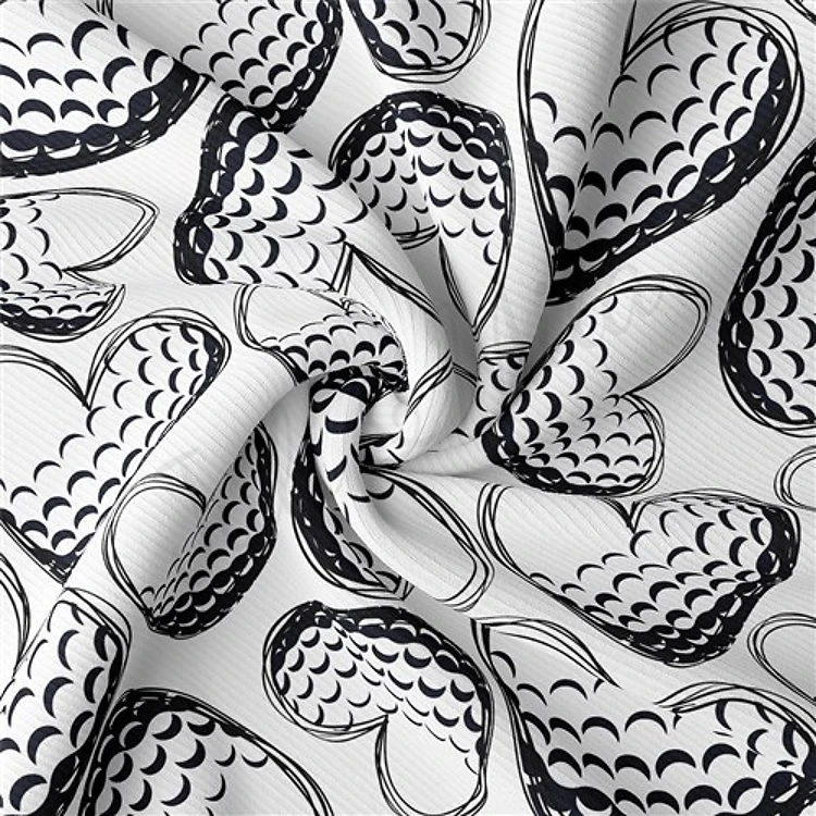 Golf Rib Knit Fabric, RBK1980 & Get a Free $89.99 Embroidery Bundle