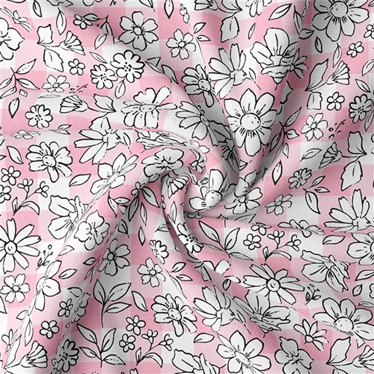Double Brushed Polyester Fabric Jersey Stretchy Soft Polyester Stretch Fabric