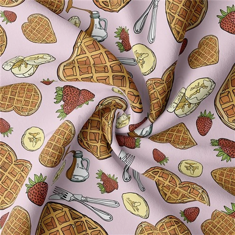 Double Brushed Polyester Fabric Jersey Stretchy Soft Polyester Stretch Fabric