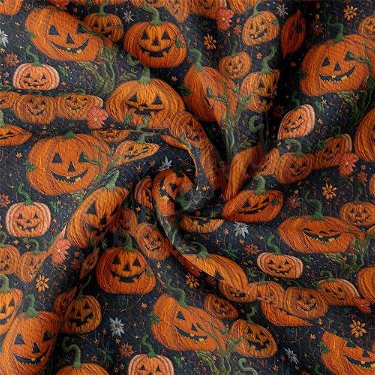 Embroidery Autumn Fall Halloween Rib Knit AA1815 & Get a Free $89.99 Embroidery Bundle