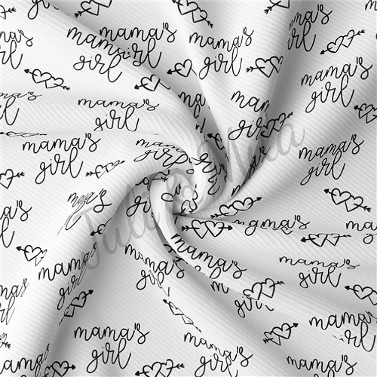 Rib Knit Fabric, girl & Get a Free $89.99 Embroidery Bundle