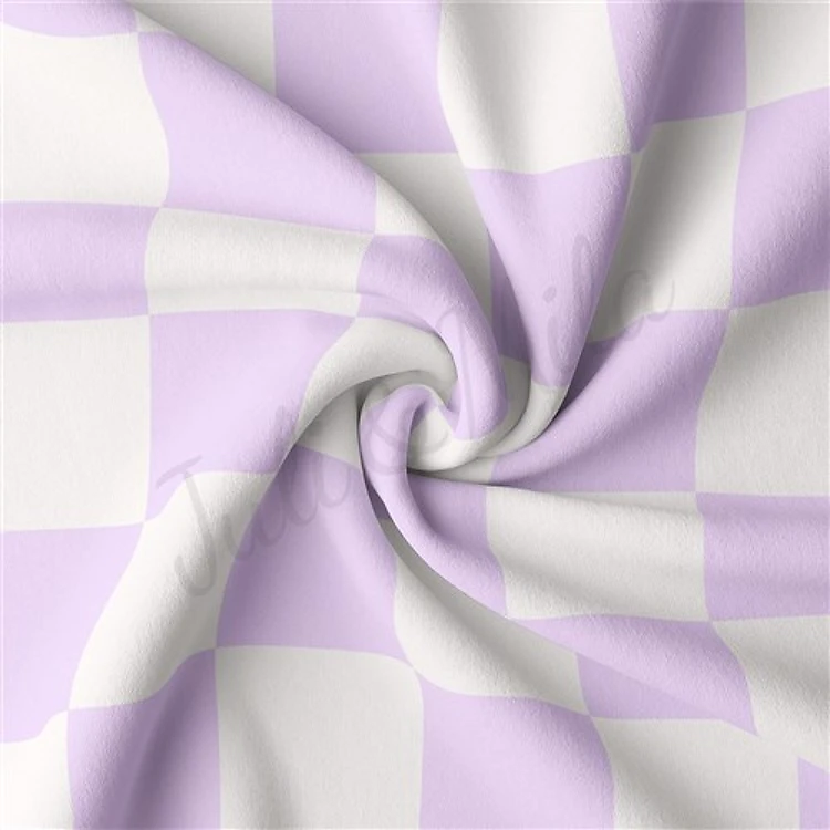 Double Brushed Polyester Fabric Jersey Stretchy Soft Polyester Stretch Fabric