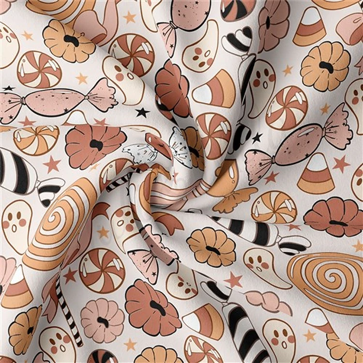 Double Brushed Polyester Fabric Jersey Stretchy Soft Polyester Stretch Fabric