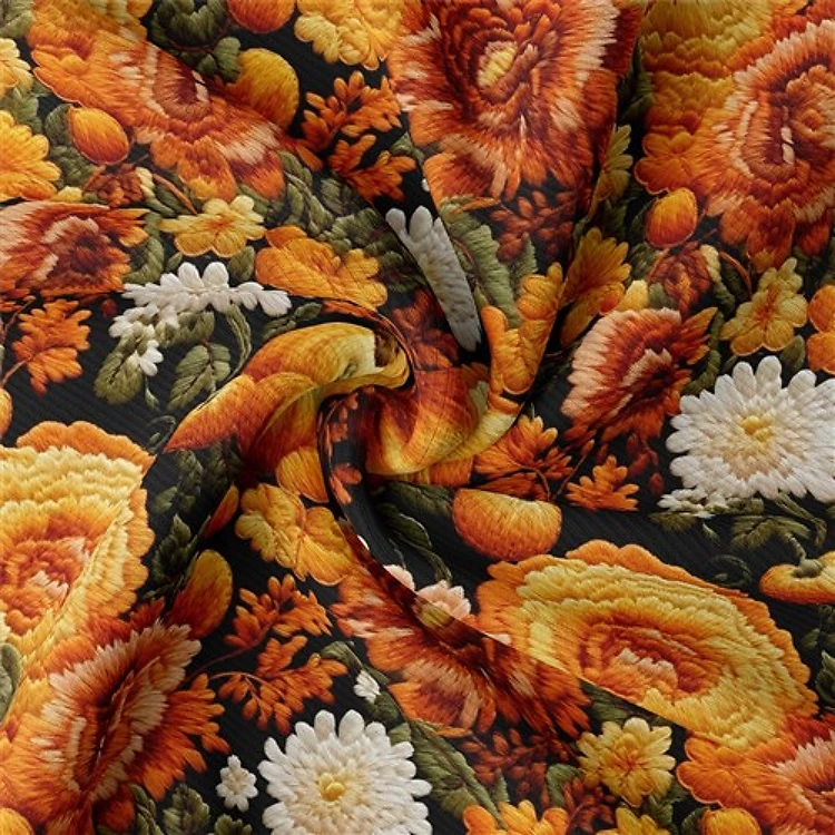 Embroidery Autumn Fall Halloween Rib Knit RBK1926 & Get a Free $89.99 Embroidery Bundle