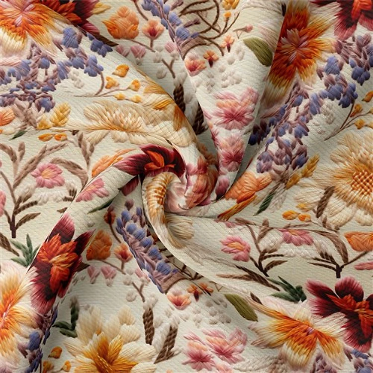 Embroidery Rib Knit Fabric, RBK1929 & Get a Free $89.99 Embroidery Bundle